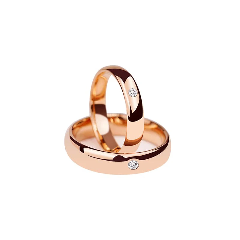 Rings for Men, Classic 6mm Width Unisex Tungsten Engagement Rings, Dome Band Inlay, Engraving