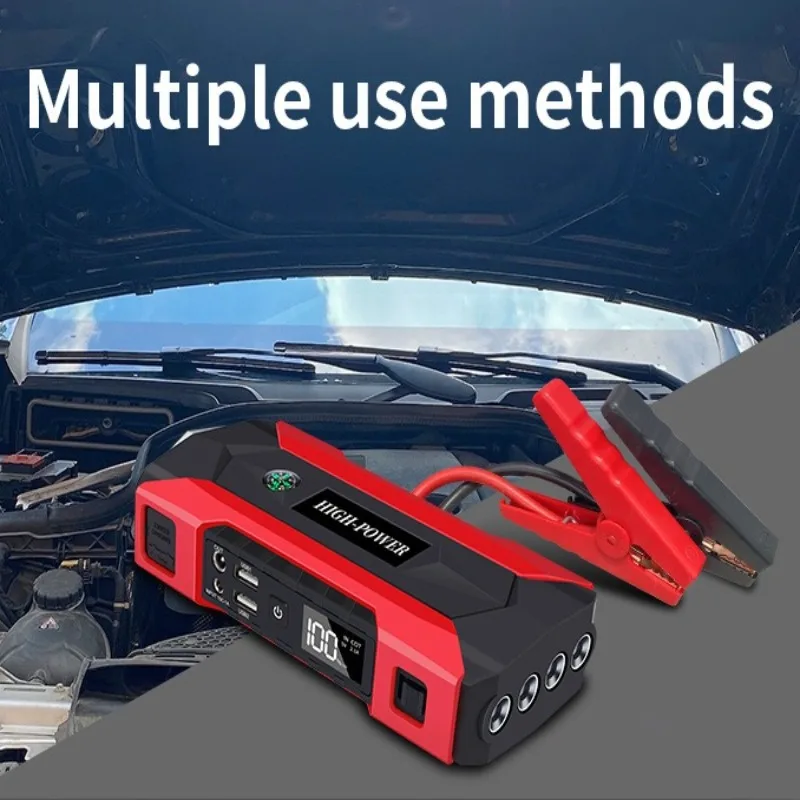 

Car Jump Starter 12V Starting Device Portable Power Bank Battery Starter Launcher for Car Booster Articles