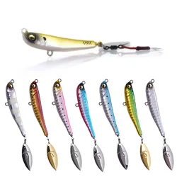 VIB Fishing Lure 62mm 30g Metal Jig Winter Fishing Lures Spoon Spinner Metal Bait Artificial Wobbler Jigging Tackle Pesca