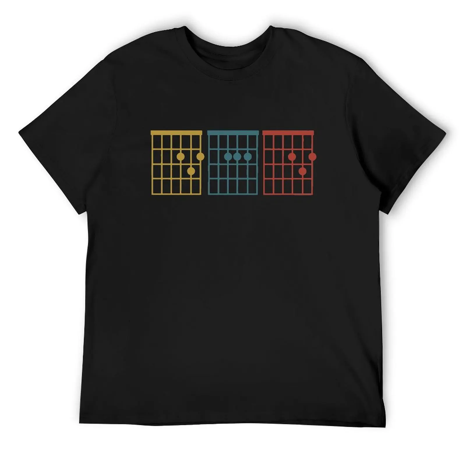 

Mens Vintage Guitar Chord Dad T-Shirt graphic t shirt vintage blacks vintage t shirts blanks mens t shirts pack