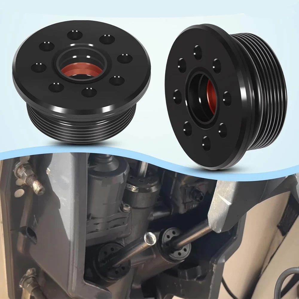 

2PCs Screw End with Seals Tilt and Trim Fits for 115-250HP Honda/Suzuki/Yamaha 2 & 4 Stroke Engines, 64E-43821-01-00 FSM023