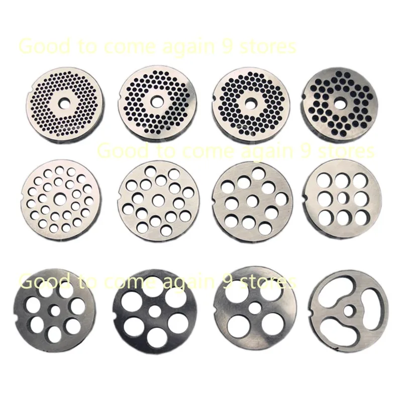 

High Quality 22# Meat Grinder Blade Cross Meat Chopper Hole Plate 82.1mm 3CR13 Stainless Steel Magnetic Meat Mincer Parts