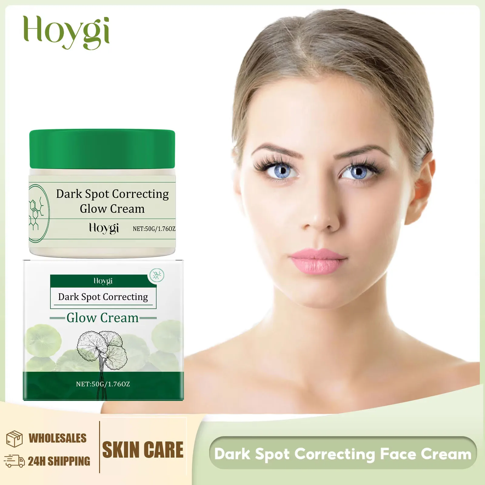 Crema facial correctora de manchas oscuras, eliminación de melanina de Melasma, reparación, brillo, embotamiento de la piel, reduce los poros, cuidado calmante de la piel
