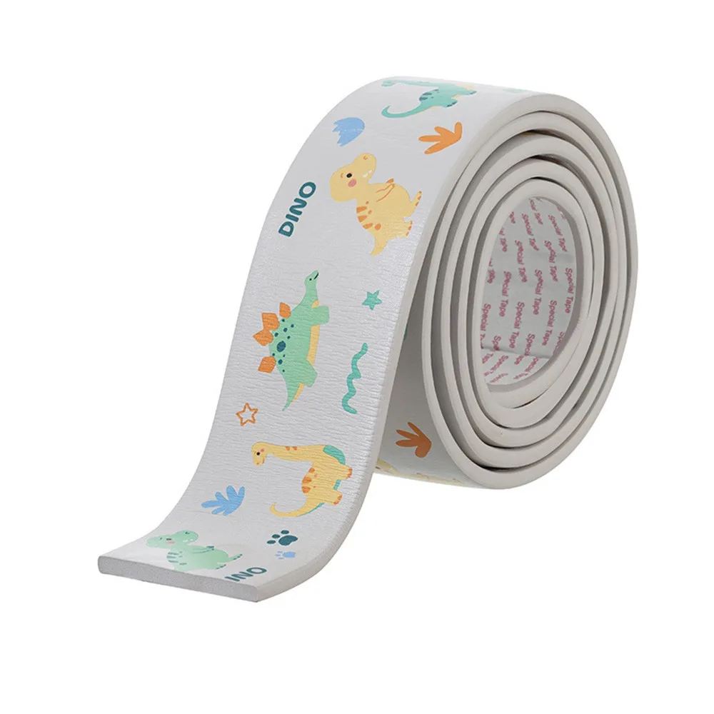 

Durable 2m Desk Edge Guard Strip Cartoon Thickened Table Anti Collision Cushion Waterproof Soft Foam Bumper for Baby Safety