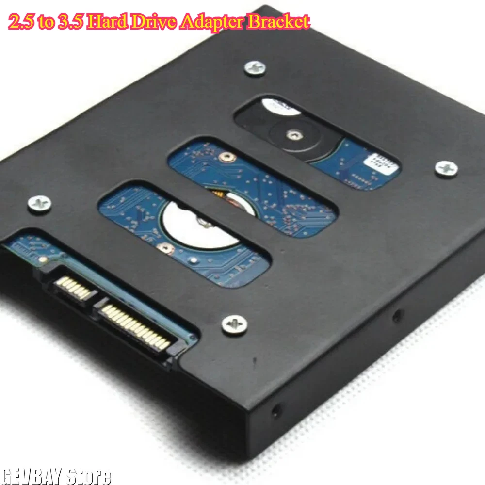 2,5 bis 3,5 Pouces Festplattenadapter-Halterung - SSD-HDD-Montagehalter pour PC-Upgrade