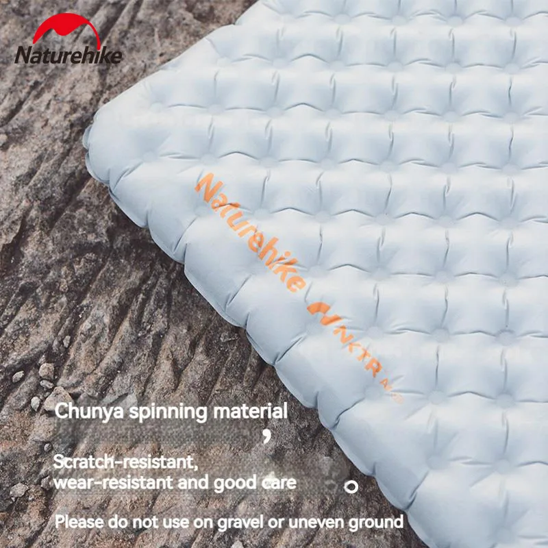 Imagem -04 - Naturehike-ultraleve Inflável Dormiring Mat R3.2 Camping Air Mat 8cm de Espessura Quente Caminhadas ao ar Livre Dormir Pad Colchão Turístico