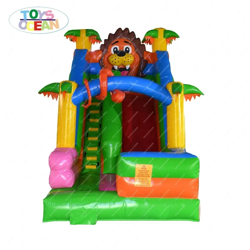 New Product Inflatable Dry Slide Commercial Large Adult Children Animal Jungle Slide for Sale