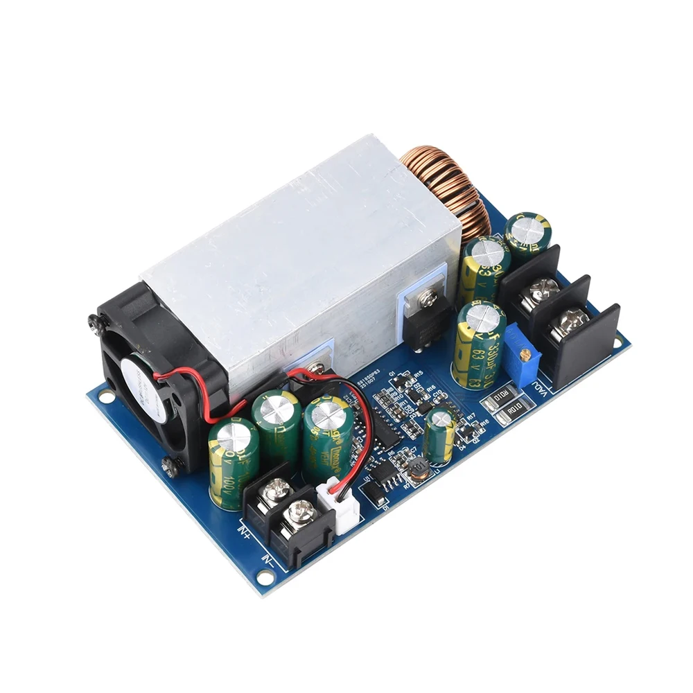 DC-DC Buck Power Supply Converter Module 600W Adjustable 12-75V to 2.5-60V Step-Down Constant Voltage Regulator Constant Current