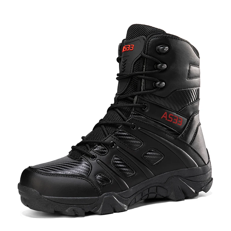 Men Tactical Boots Climbing Male Hiking Shoes Camping Outdoor High Quality Safety Ultrallight Unisex Women Lace Up Army Boots