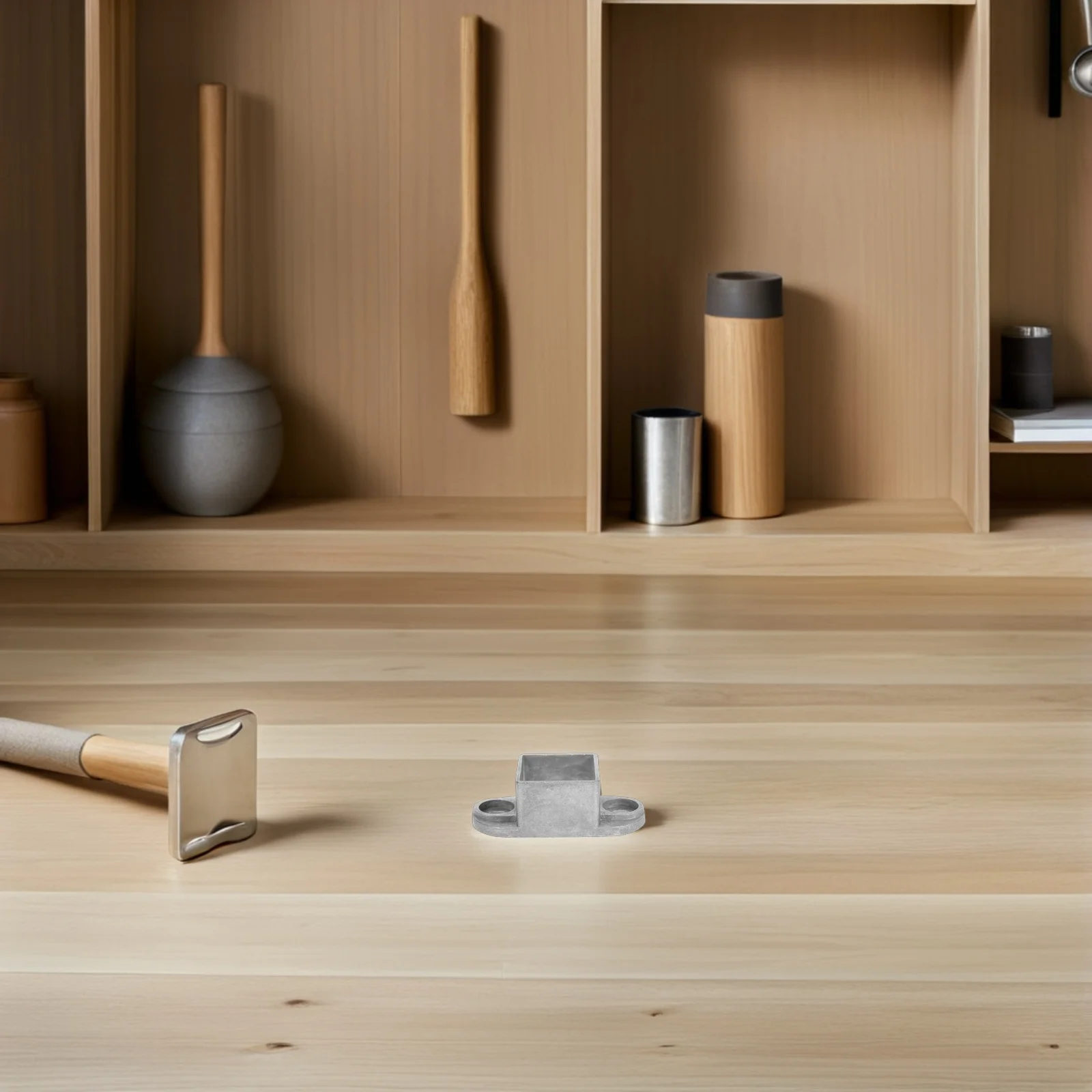 

6Pcs Post Flange Base Aluminum Railing Bracket for Secure Outdoor Installations in Diverse Environments Post Flange Base