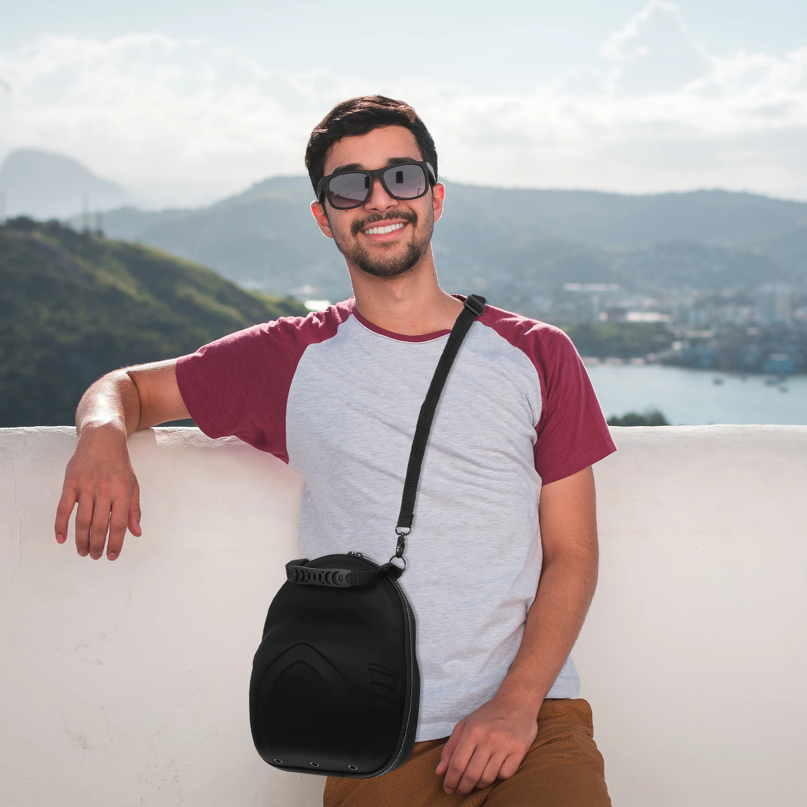 

Hat Travel Case Baseball Cap Storage Bag Hard Eva Caps Case Carrier Box for Travel Hats Dad Portable Organizer