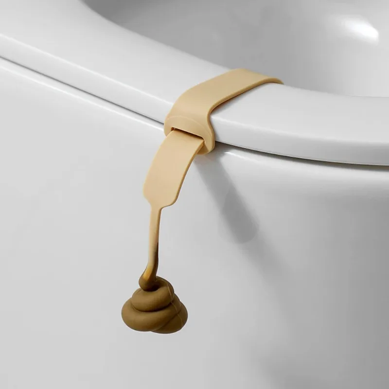 Toilet Seat Lifter Silicone Cover Lifter Lift Handle Anti-dirty Handle Toilet Accessorie for Bathroom