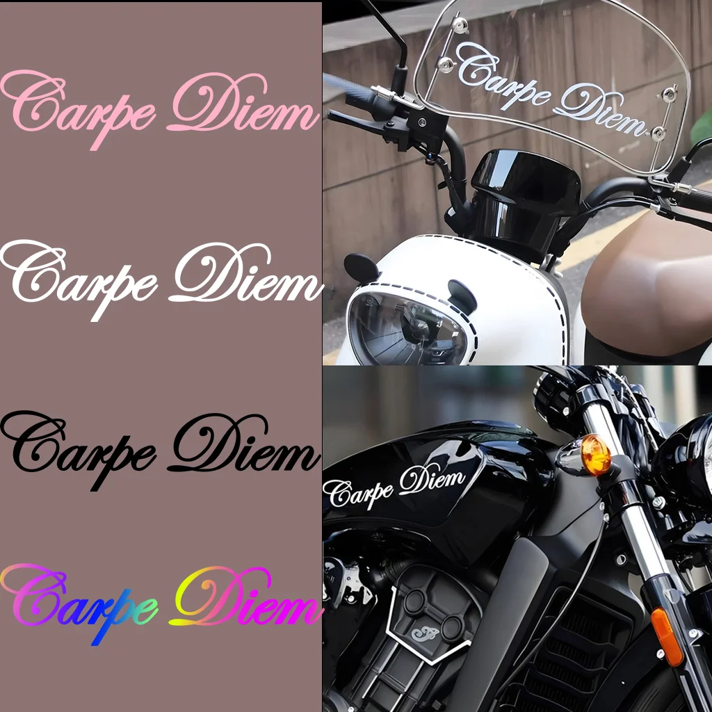 

Motorcycle Accessories Stickers Vinyl Reflective Waterproof Decoration Motor Scooter Head Body Decals