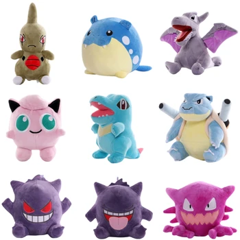 ตุ๊กตา Pikachu Pokemon pikachise Blastoise lapras haunter gengar spheal Jigglypuff peluche Kawaii plushies ของเล่นงานอดิเรกสุดประณีต
