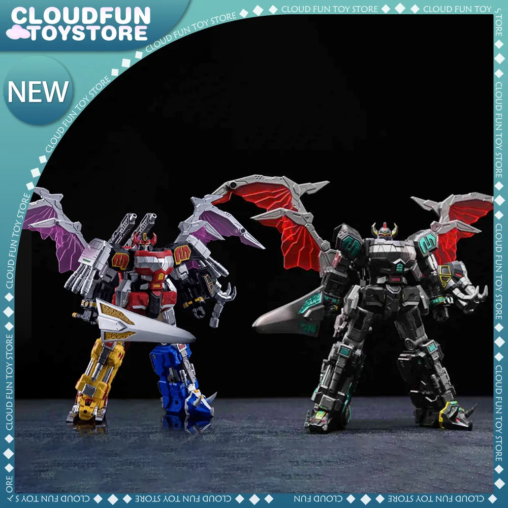 

Dino Figure Mc-03 Mc-03b Megazord Fighter Mecha Beast Lord Dinosaur Squad Transformable Figures Megazord Statue Decora Toy Gifts