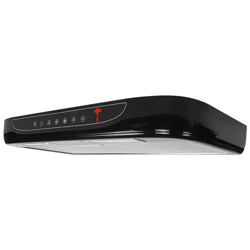 

H5-Caravan Range Hood Caravan Accessories Dual LED Light Design Black Super Oil Absorber Suitable For RV Motorhome Camper