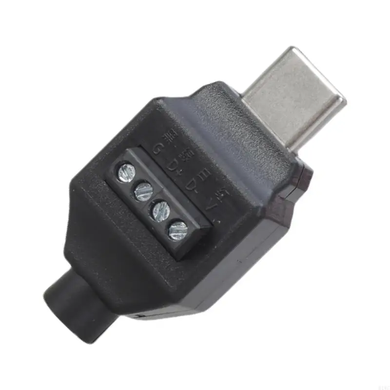 USB C MASCLE CONNETTORE MASCHIO 4PIN/5PIN Adattatore Adattatore Supporto senza saldatura 65W