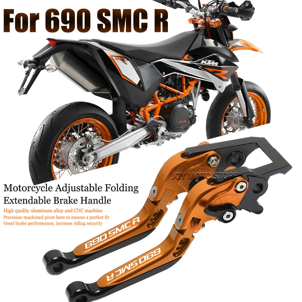 For 690SMC R 690smc r 690 smc r 2019 Motorcycle Accessories CNC Clutch Lever Brake Lever Set Adjustable Folding Handle Levers