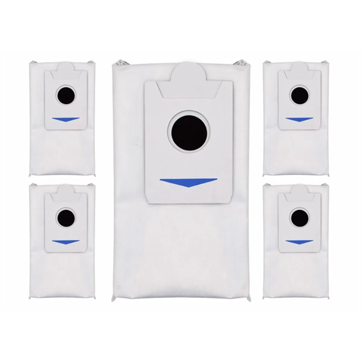 غير المنسوجة النسيج الغبار حقيبة ل روبوت مكنسة كهربائية ، استبدال الملحقات ، قطع الغيار ، ل debot x2 x2pro ، 5 قطعة