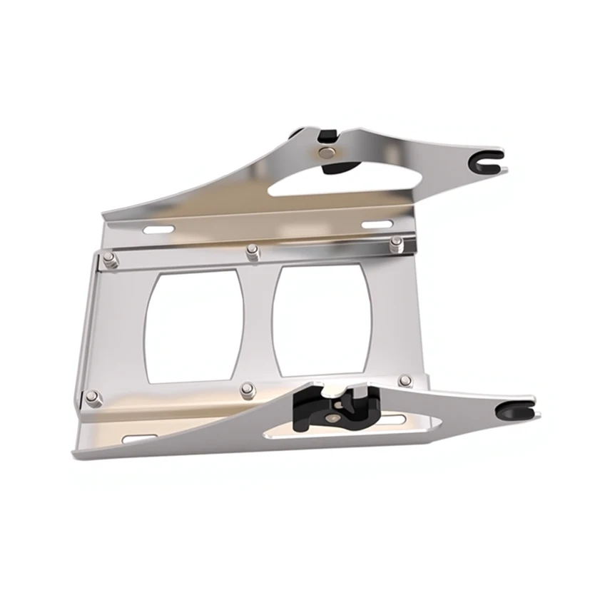 Detachable Tour Pack Mounting Rack Trunk Mount Compatible with  Touring Road King Electra Road Street Glide 2009-2013