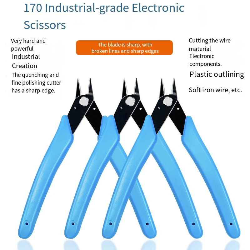 

【Hot】170 Clamp DIY Electronic Diagonal Pliers Side Cutting Nippers Wire Cutter 3D Printer Parts