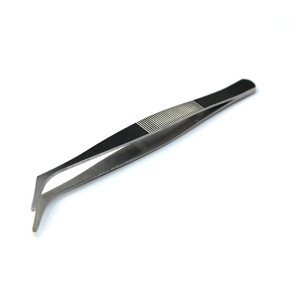 Conjunto de pinças de aço premium, 4 unidades, kit pontiagudo multifuncional para reparo de máquinas, faça você mesmo, manicure, joias, suporte de uso profissional