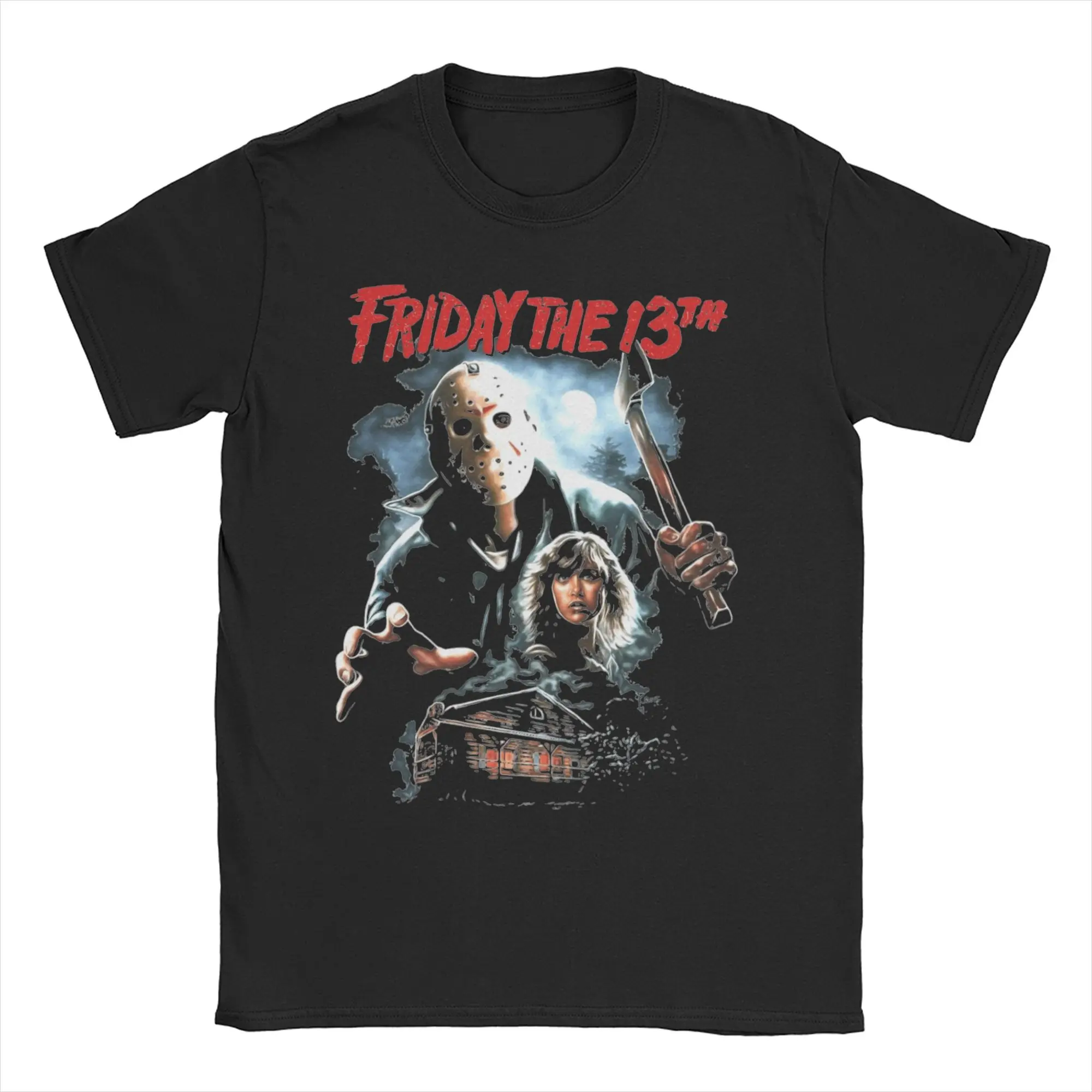 Mens Womens Friday 13th Halloween Movie 2024 T Shirt Cotton Printed Tee Shirts  Jason Voorhees  Clothing Outfits