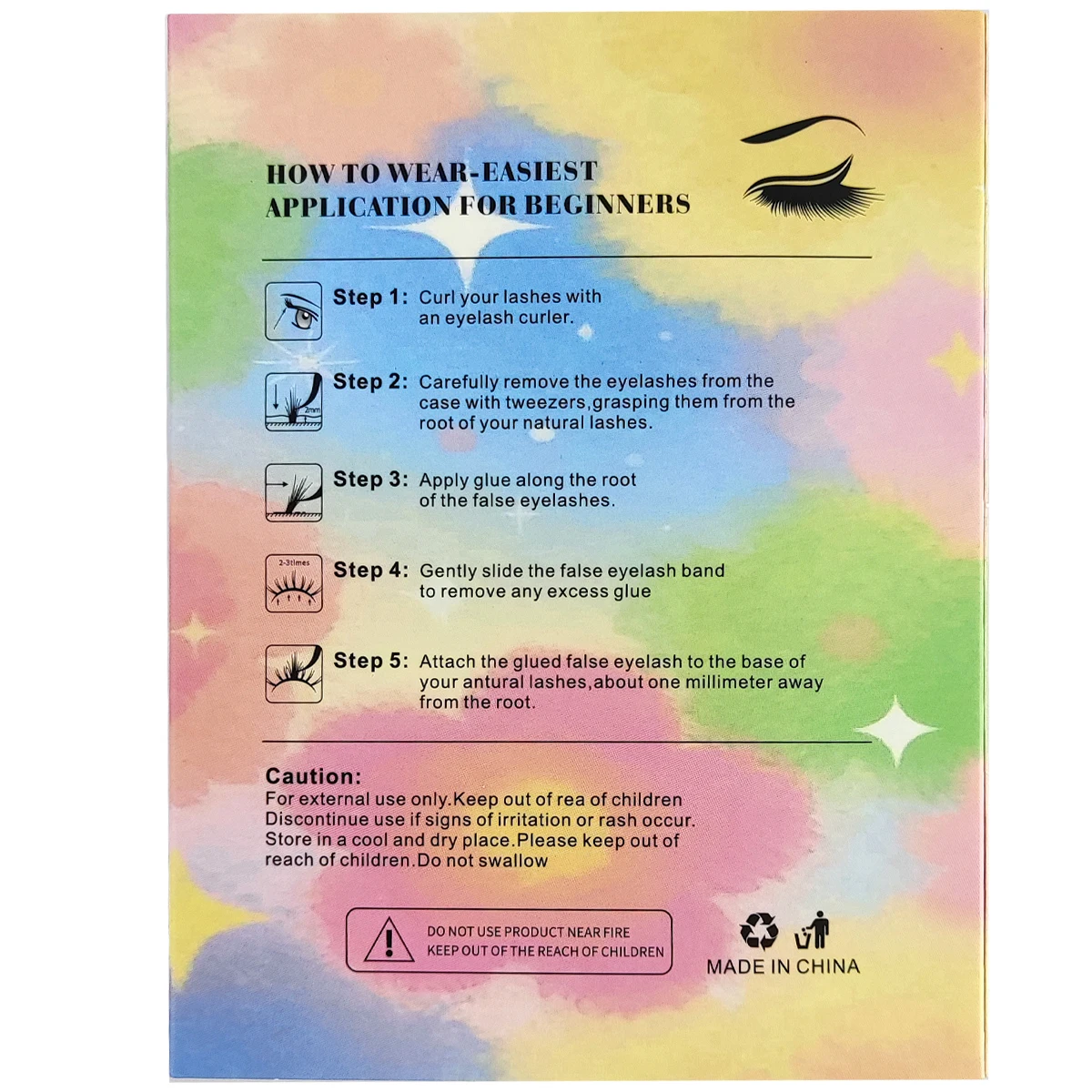 HBZGTLAD 60D/80D/100D/140D/160D Wimpernbüschel mit unteren und spitzen Wimpern DIY Fairy Manga Spitze Dicke Künstliche Nerzwimpern – Detail 21