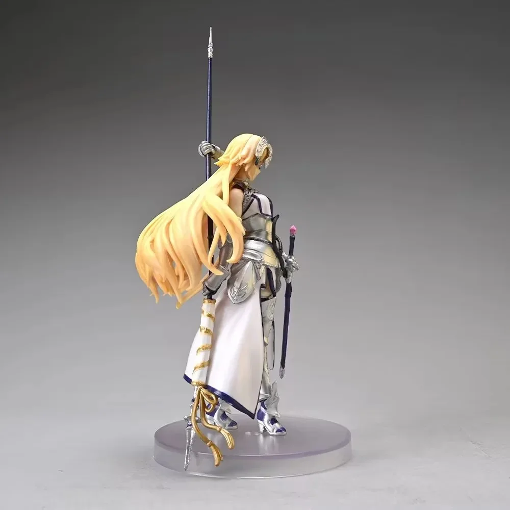 Anime Fate night series model adjudicator Jeanne White standing statue hand toys two yuan surrounding gift creative tabletop dec