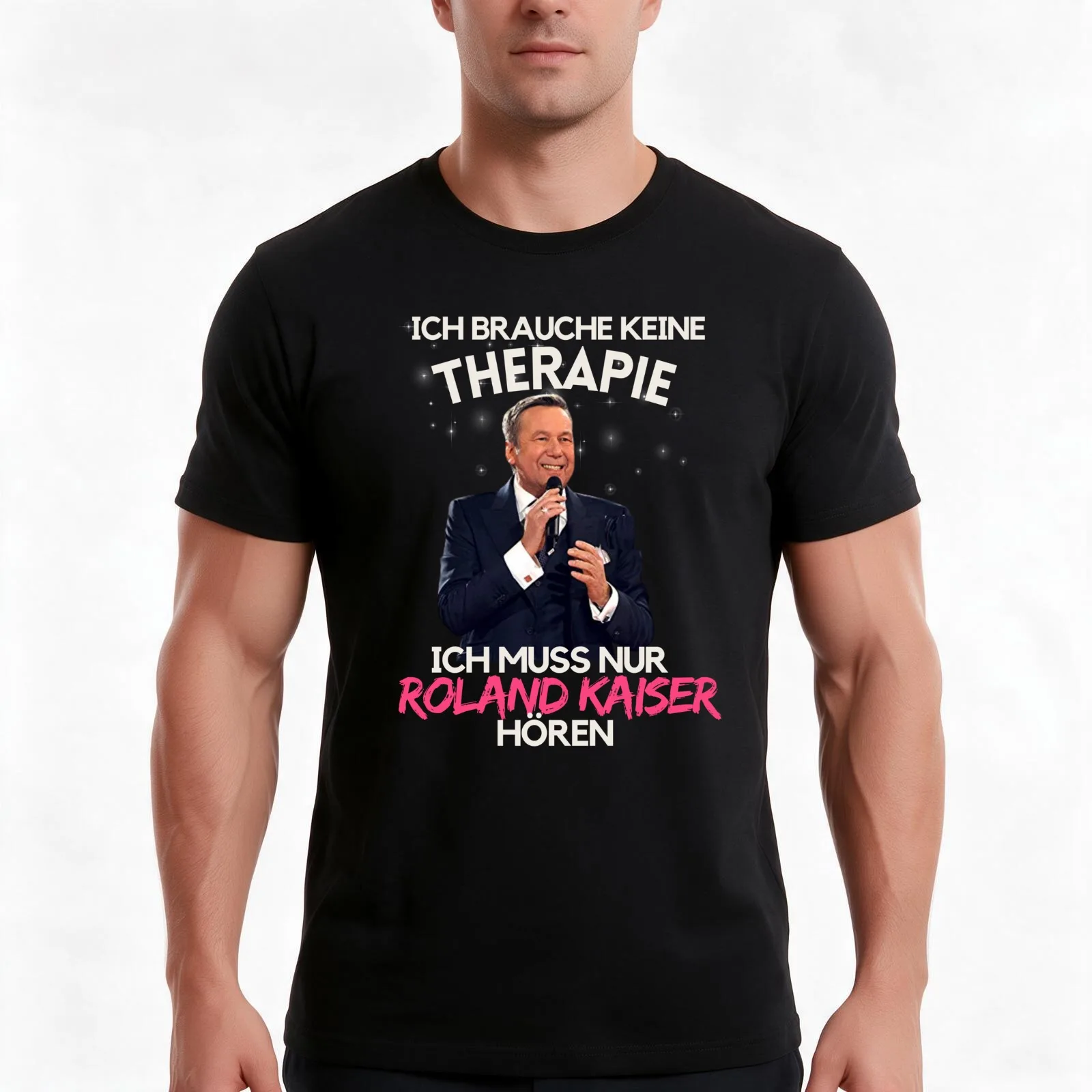 Roland kaiser - Roland kaiser merch - Roland kaiser rip singer T-Shirt, Summer Casual Cotton Tee, Oversized Streetwear Tops