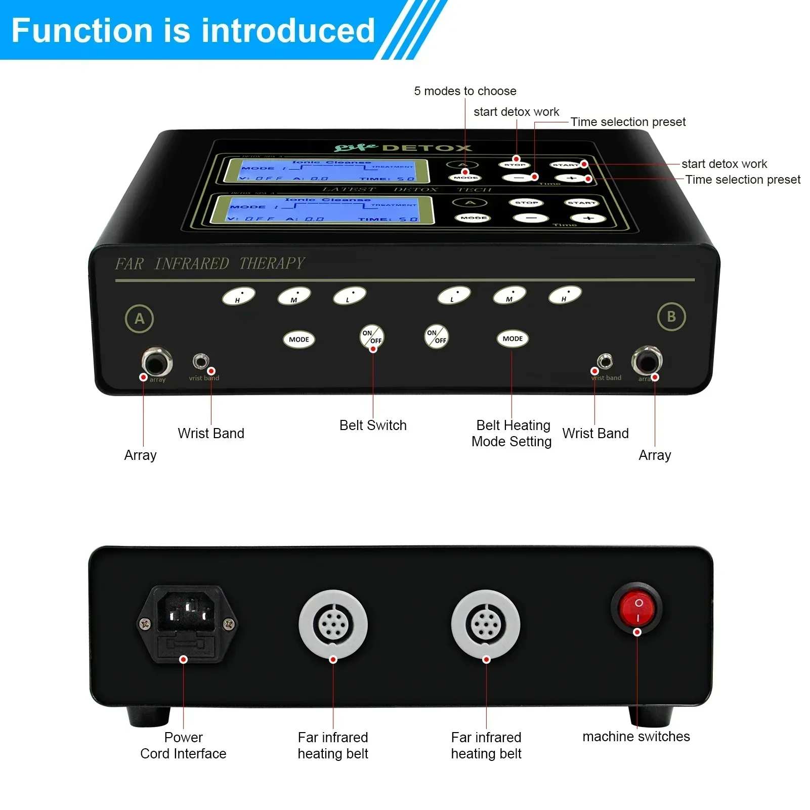 Foot Detoxification Ion Machine Hot sales