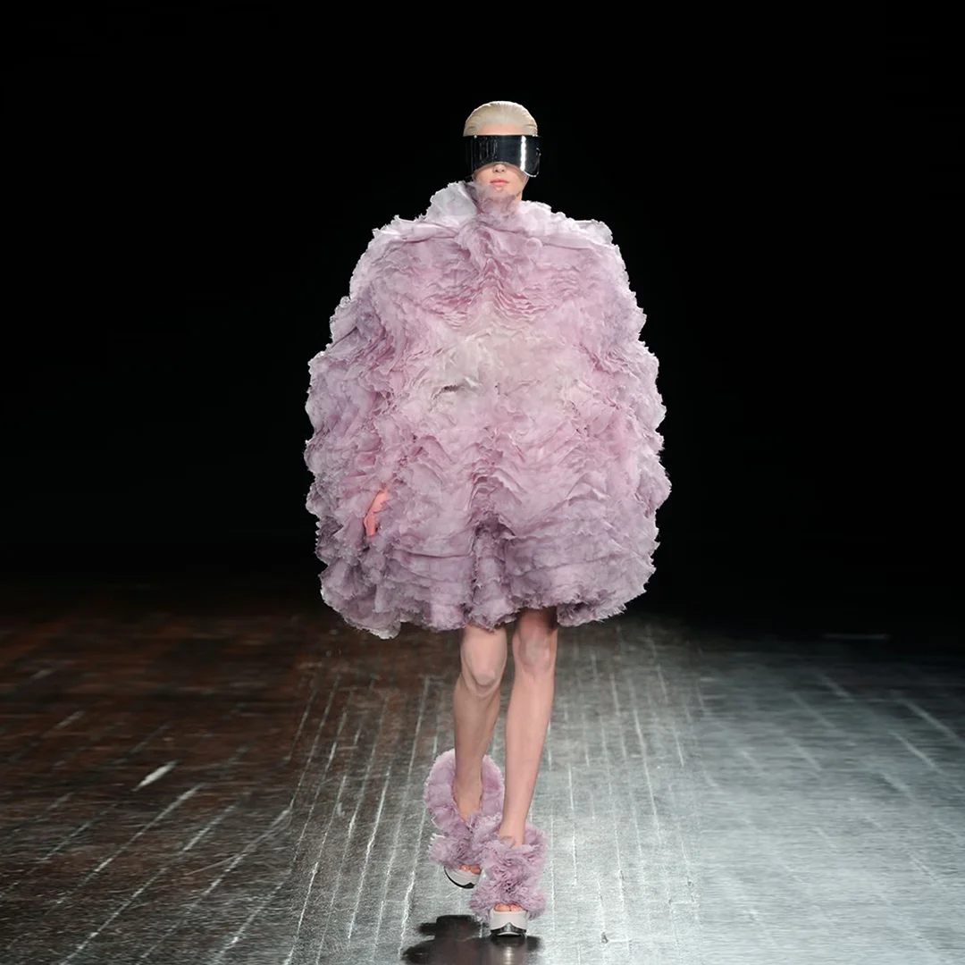 2025 extra inchado em camadas babados tule vestidos moda fofo tutu vestido camadas cocktail vestido de festa chique vestidos de baile feitos sob encomenda