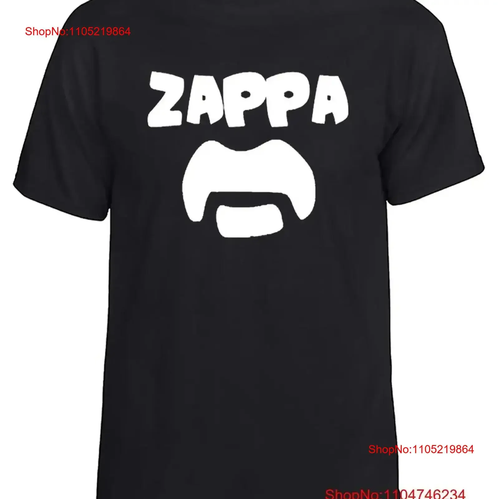 فرانك زابا تي شيرت رجالي شارب عتيق 70s 80s 90s باند قاسية روك توب مغسول مريح متعدد الاستخدامات متمدد عتيق