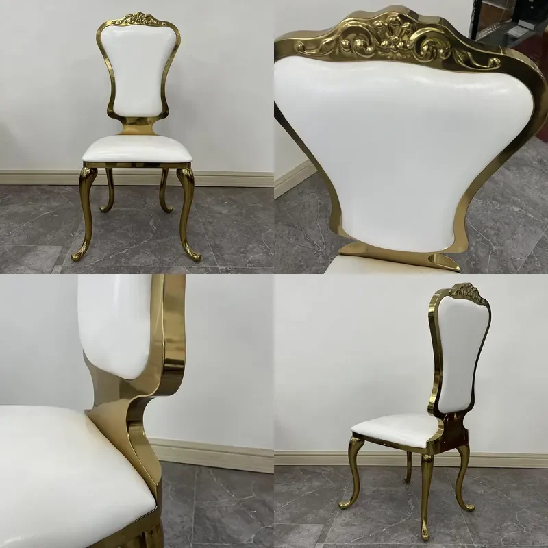 Batch Customization for Hotel Wedding Hall Chair Banquet Hall Dining Chair Wedding Stool Light Luxury High-end Backrest Chair