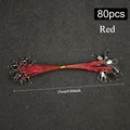 Red-25cm-80pcs