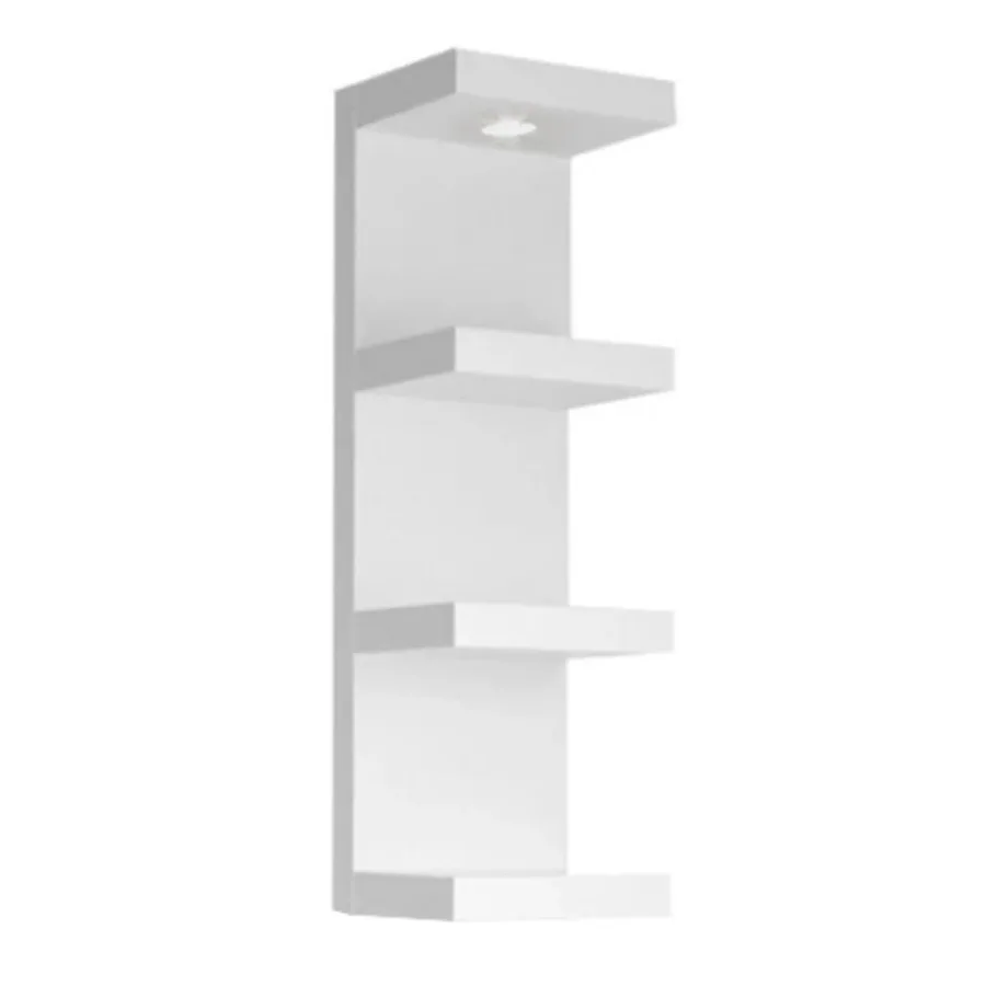 

Versatile Wall Shelf Unit, Lack Wall Shelf, Display Floating Shelf with LED Remote Control Light