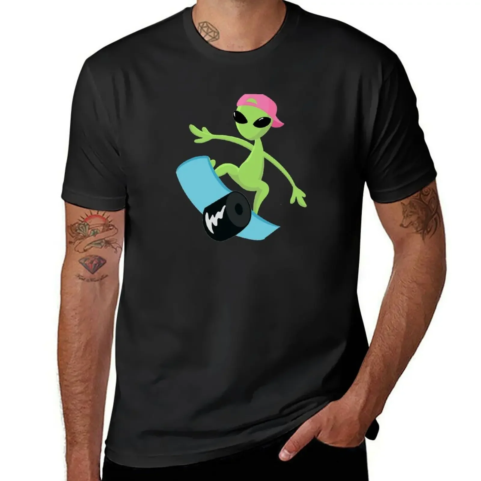 Intergalactic Onewheeler T-Shirt street wear customs design your own mens t shirts top quality