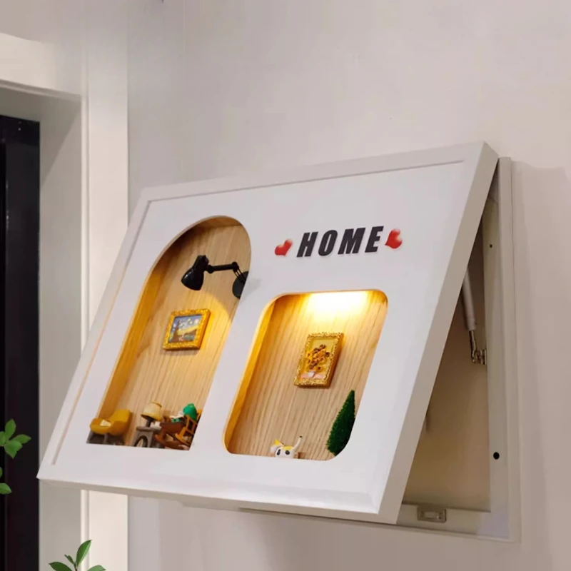 Modern Living Room Magnetic Meter Box Decorative Wall Hanging Distribution Box Shielding Switch Box Home Decorative Painting