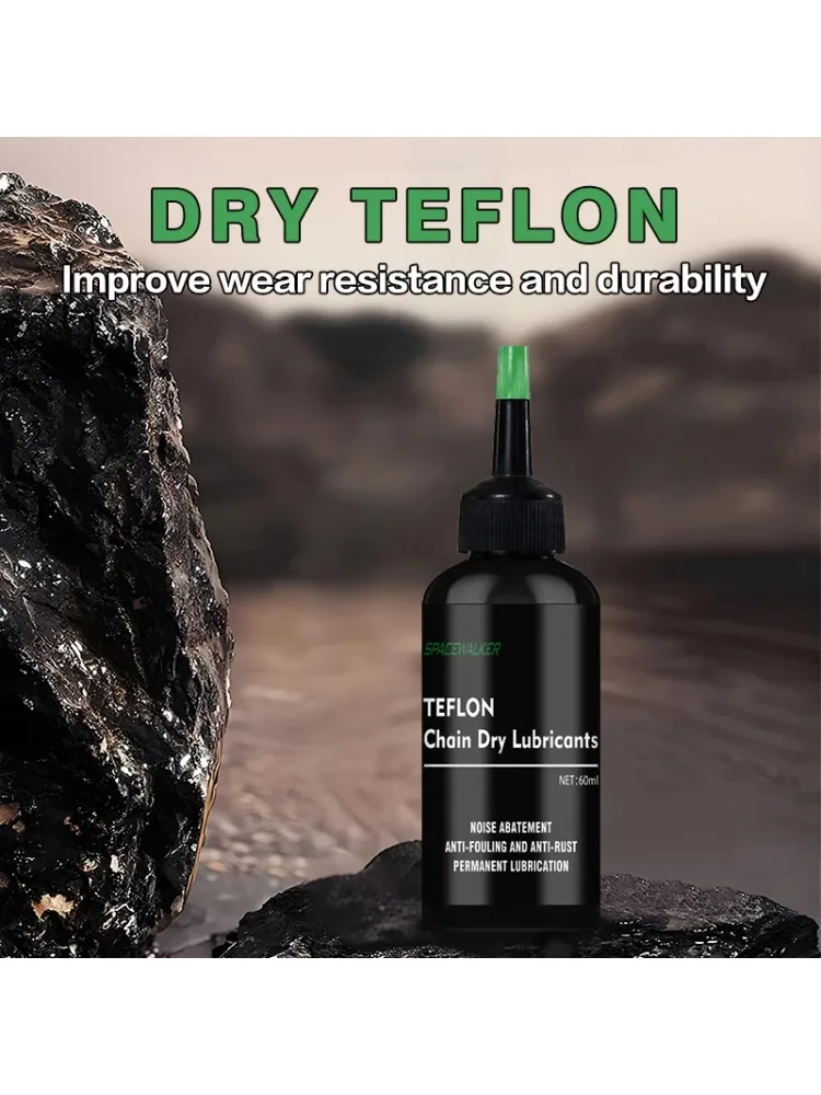 AliExpress Bicycle Dry Chain Oil 60ml High Performance Lubricant Dust Proof Clean Running Reduces Noise