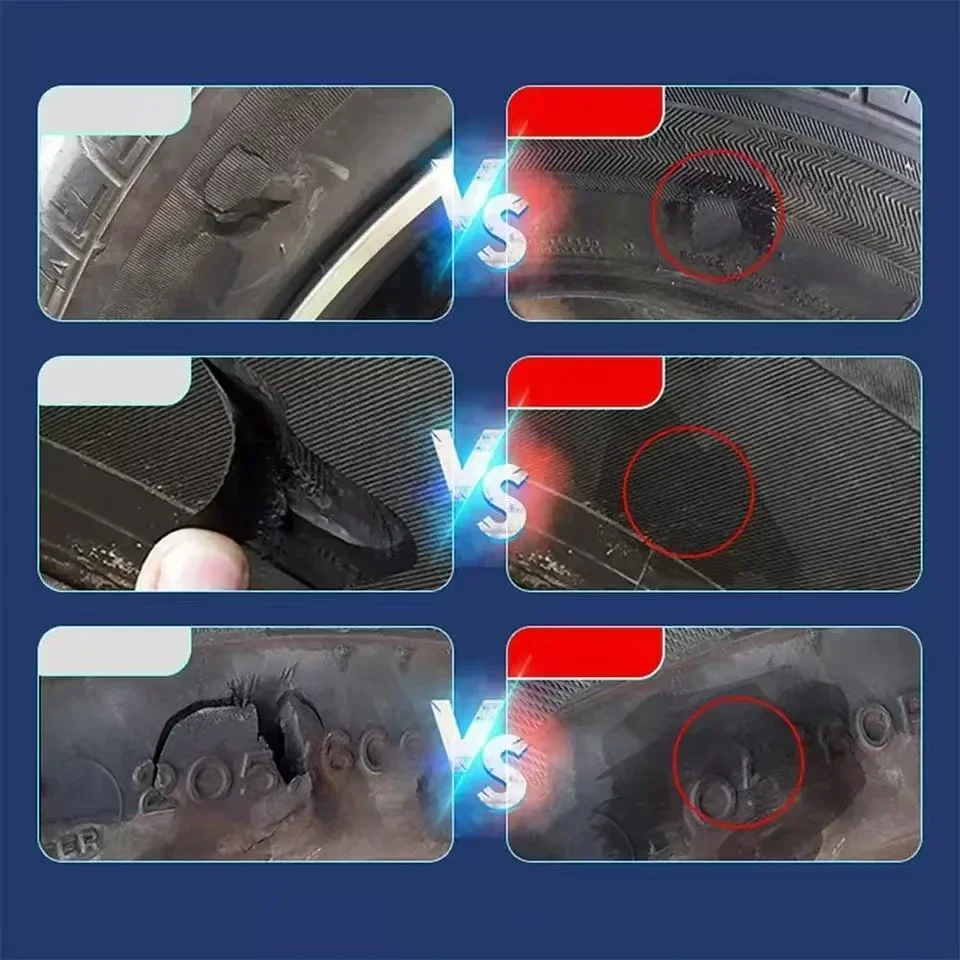 Ремонт шин Мгновенный жидкий прочный резиновый клей Износостойкий резиновый некоррозийный клей Автомобильный мгновенный прочный инструмент