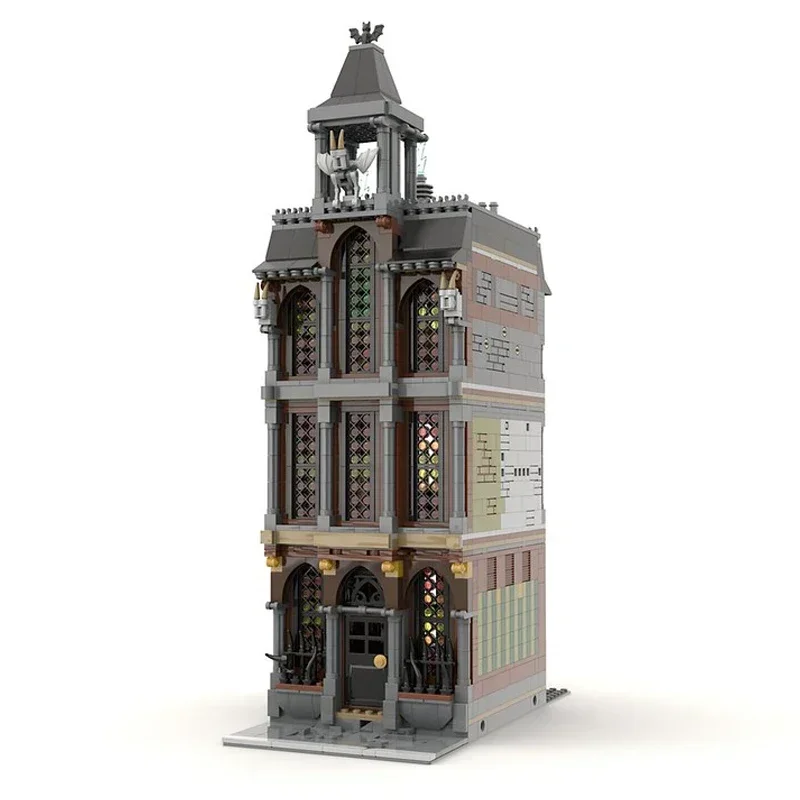 Moc Building Blocks Modular Street View Legge terroristi Firm Mattoni tecnici Assemblaggio fai-da-te Giocattoli da costruzione per bambini Regalo di festa