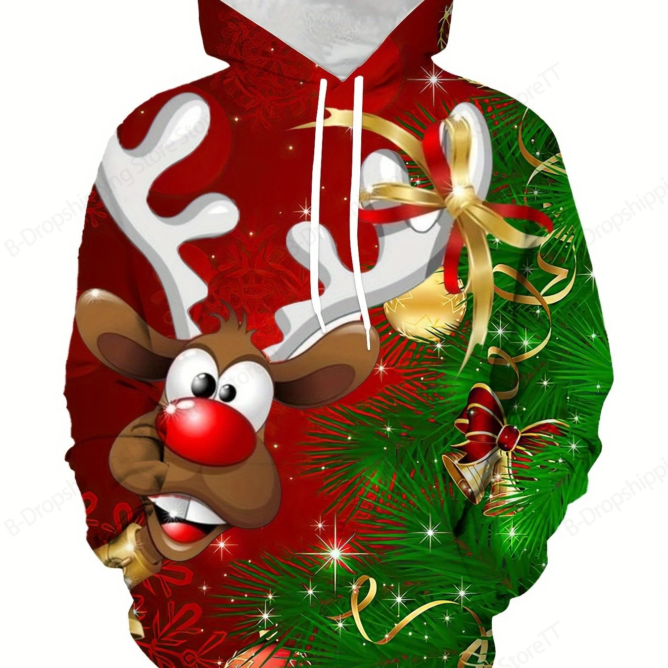 Christmas Santa Claus 3d Print Hoodie Men Women Fashion Christmas Hoodie Sweatshirt Vintage Coat Women Sweats Breathable Clothes