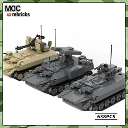 Military Vehicles Series Soviet Union MT-LB Variety Pack Tank MOC Building Block DIY Model Collection Experts Brick Toys Gifts