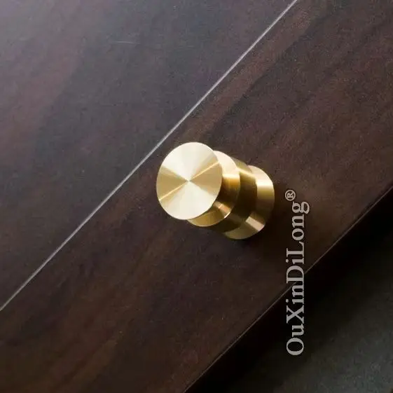 HOT 10PCS Solid Brass European Furniture Handles Drawer Pulls Cupboard Wardrobe Kitchen Shoe TV Cabinet Pulls Handles&Knobs