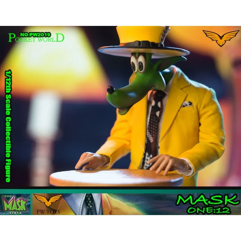 PWTOYS Original 1/12 fini actionnable poupée précieuse déguisée fantôme Anime jouets à collectionner modèle Festival cadeau pour les garçons