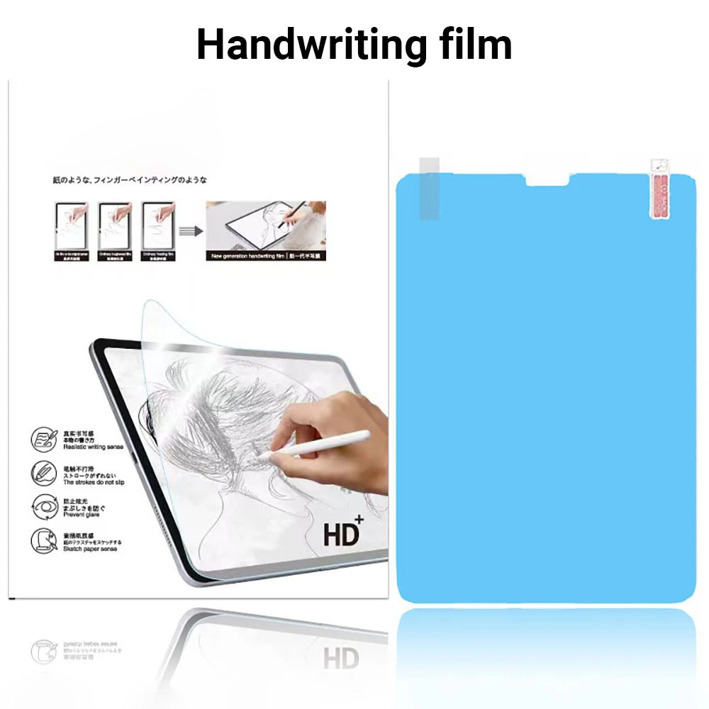 Paper Feel Screen Protector Film Matte PET Painting For iPad 7th 8th 9th 10.2 10th Generation Pro 11 Air 3 Pro 10.5 Air 4 5 10.9