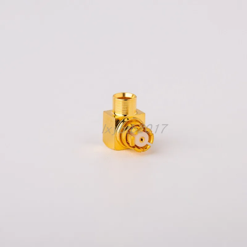 SMP-KWB2 RF connector bent female head welding RG405/086 semi-flexible semi-rigid cable DC-40GHz