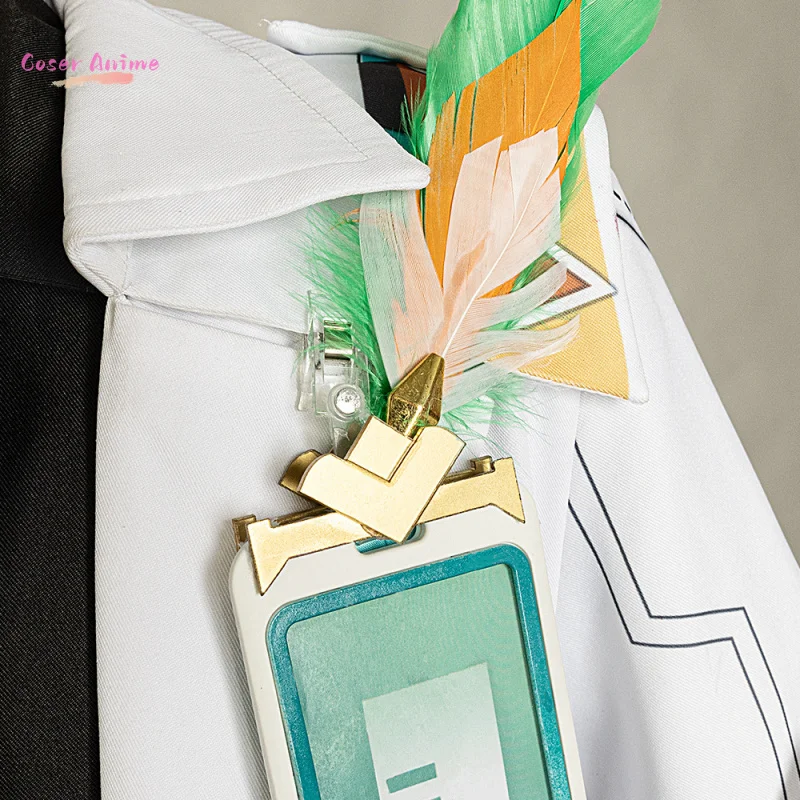 Genshin Impact Ifa คอสเพลย์ชุดวิกผมชุดหมวก Tlalocan ดอกไม้-Feather Clan Natlan ปาร์ตี้ฮาโลวีนสําหรับผู้หญิงผู้ชาย Carnival