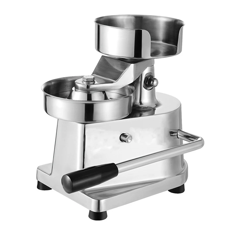 Commercial Manual Hamburger Forming Machine 100/130mm Burger Maker Mini Patty Maker Stainless Steel Meat Pie Machine
