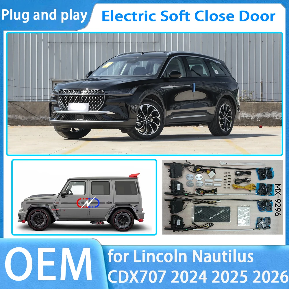 for Lincoln Nautilus CDX707 2024 2025 2026 OEM Car Soft Close Door System Automatic Electric Auto Pull Power Latch Power Closing